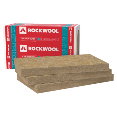 ROCKWOOL Rockton Super tl. 50 mm (7,5 m2) 625x1000 mm  (621438)